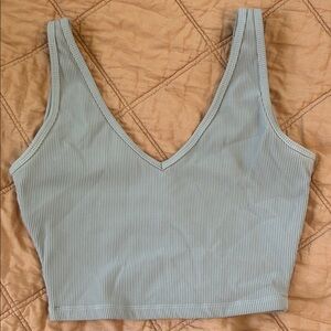 Buff bunny V-Neck Crop Top